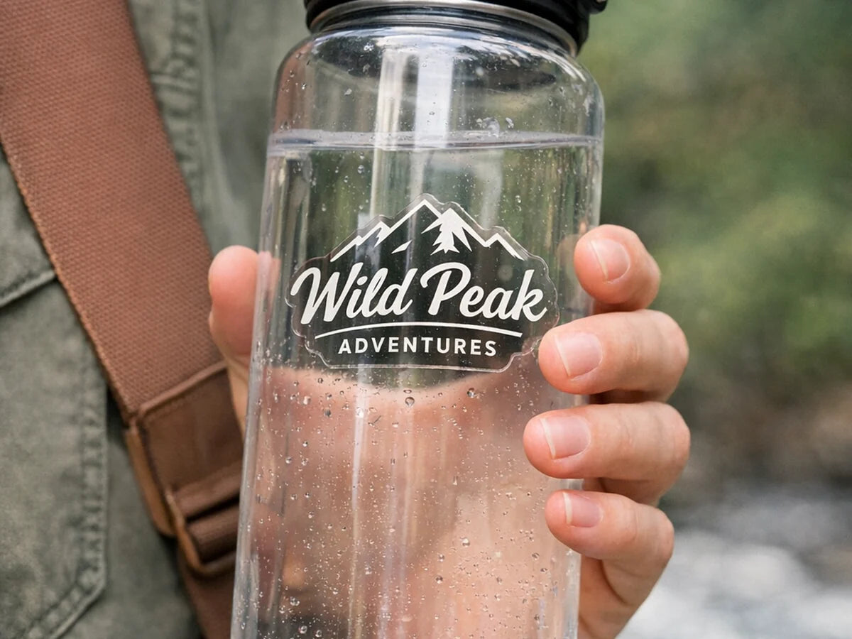 Custom Clear Stickers - Transparent Vinyl Sticker Printing example 5