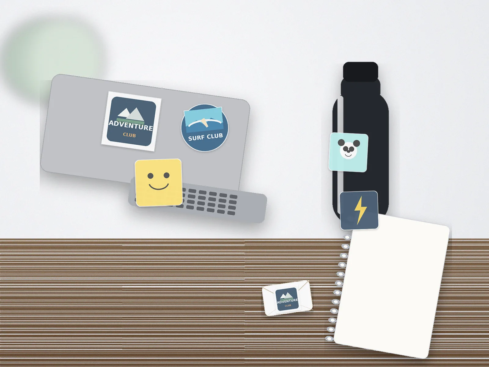 Custom Clear Stickers - Transparent Vinyl Sticker Printing use case 4