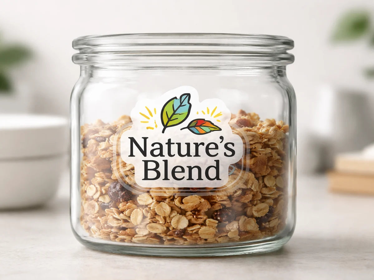 Custom Clear Stickers - Transparent Vinyl Sticker Printing example 6