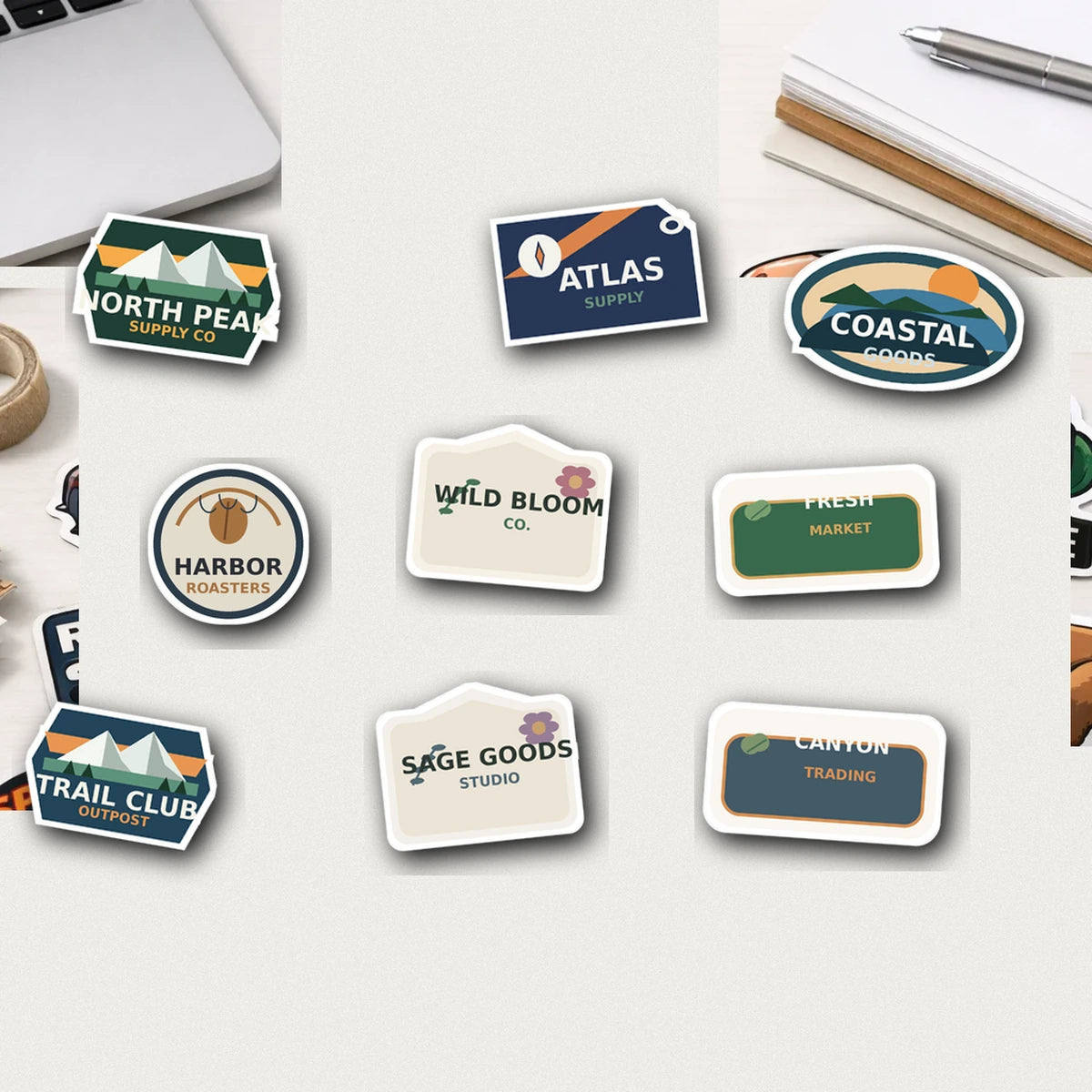 Custom Die Cut Stickers - Waterproof Vinyl Stickers example 9