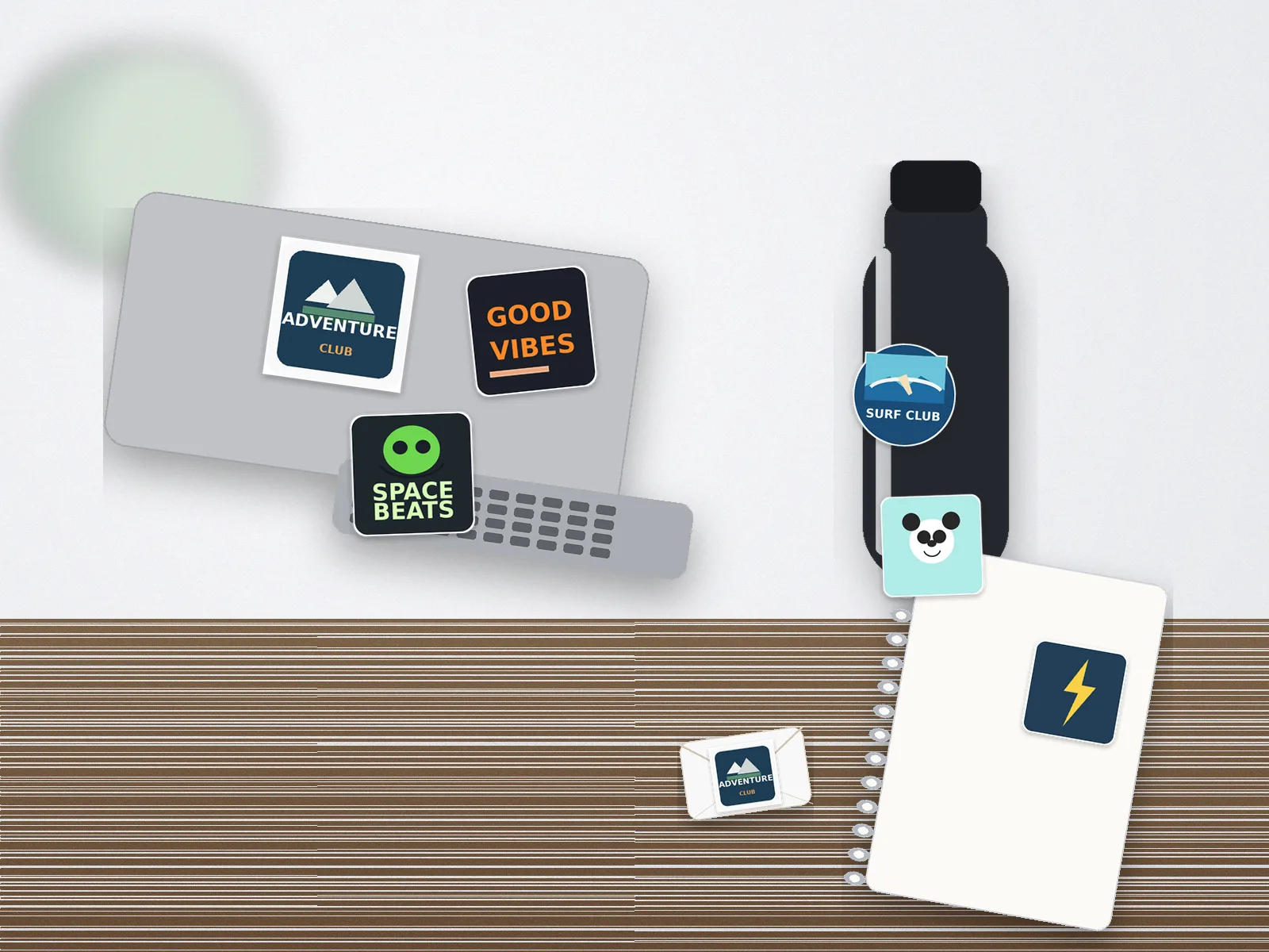 Custom Die Cut Stickers - Waterproof Vinyl Stickers use case 4