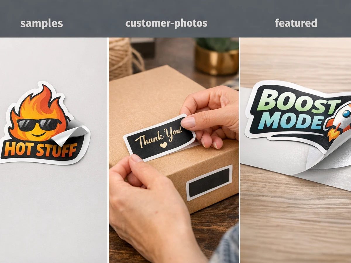 Custom Kiss Cut Stickers - Easy Peel Vinyl Stickers example 5