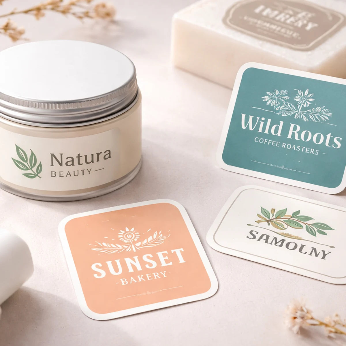 Custom Rounded Corner Stickers - Premium Vinyl Labels example 1