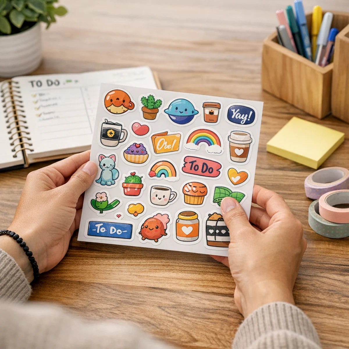 Custom Sticker Sheets - Multiple Designs on One Sheet use case 3