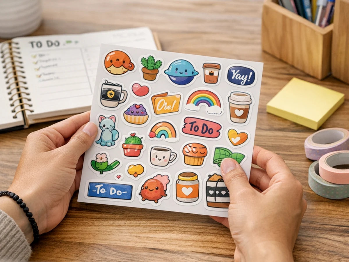 Custom Sticker Sheets - Multiple Designs on One Sheet example 5