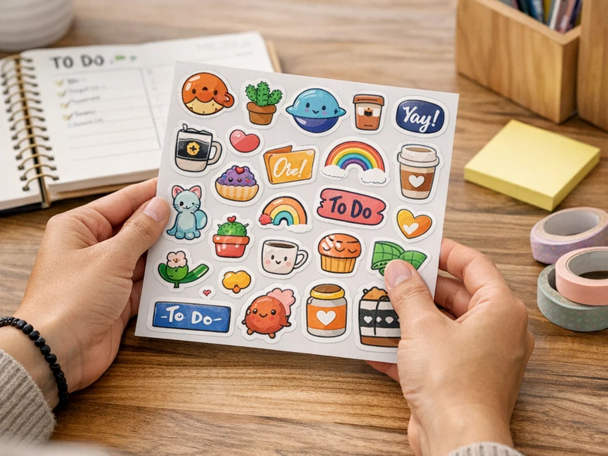 Custom Sticker Sheets - Multiple Designs on One Sheet example 7