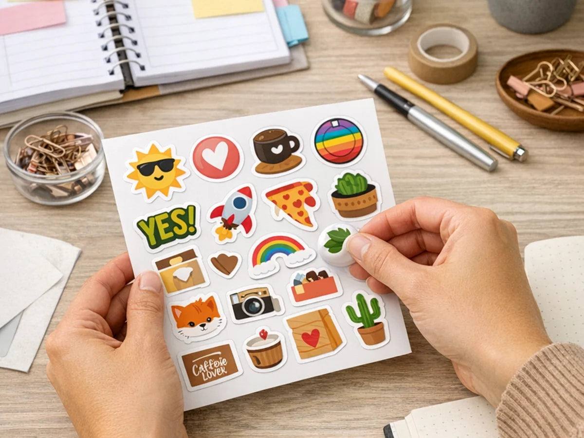 Custom Sticker Sheets - Multiple Designs on One Sheet example 4