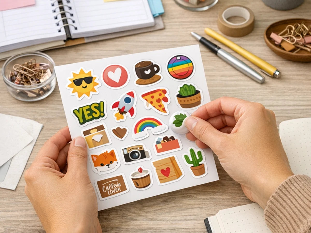 Custom Sticker Sheets - Multiple Designs on One Sheet example 6