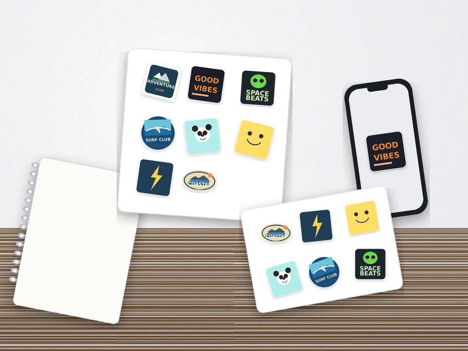 Custom Sticker Sheets - Multiple Designs on One Sheet use case 4